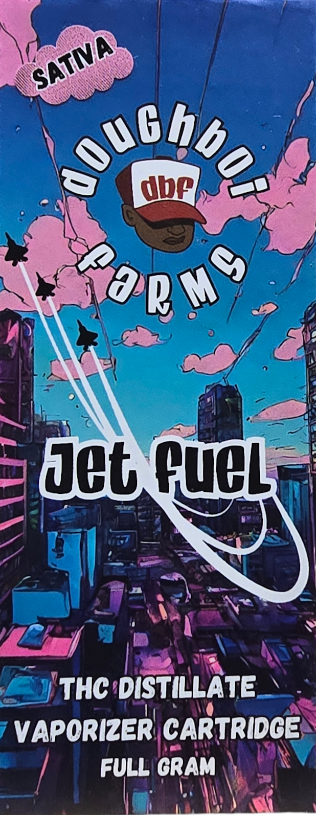 Photograph of Product: Doughboi Farms - Jet Fuel - Vape Cart