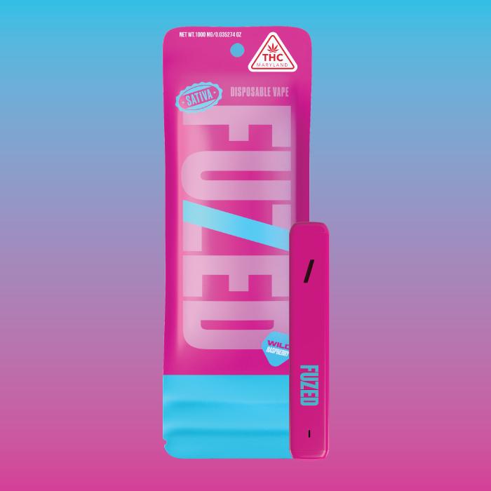 Photograph of product: Fuzed | Wild Raspberry Disposable