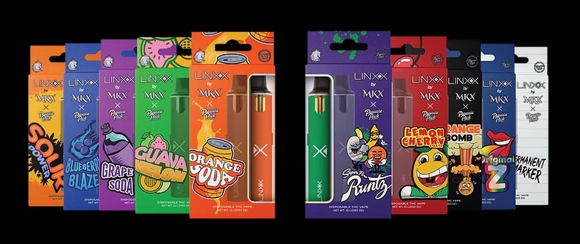 Photograph of product: MKX Linxx | Orange Soda | 1g | Disposable