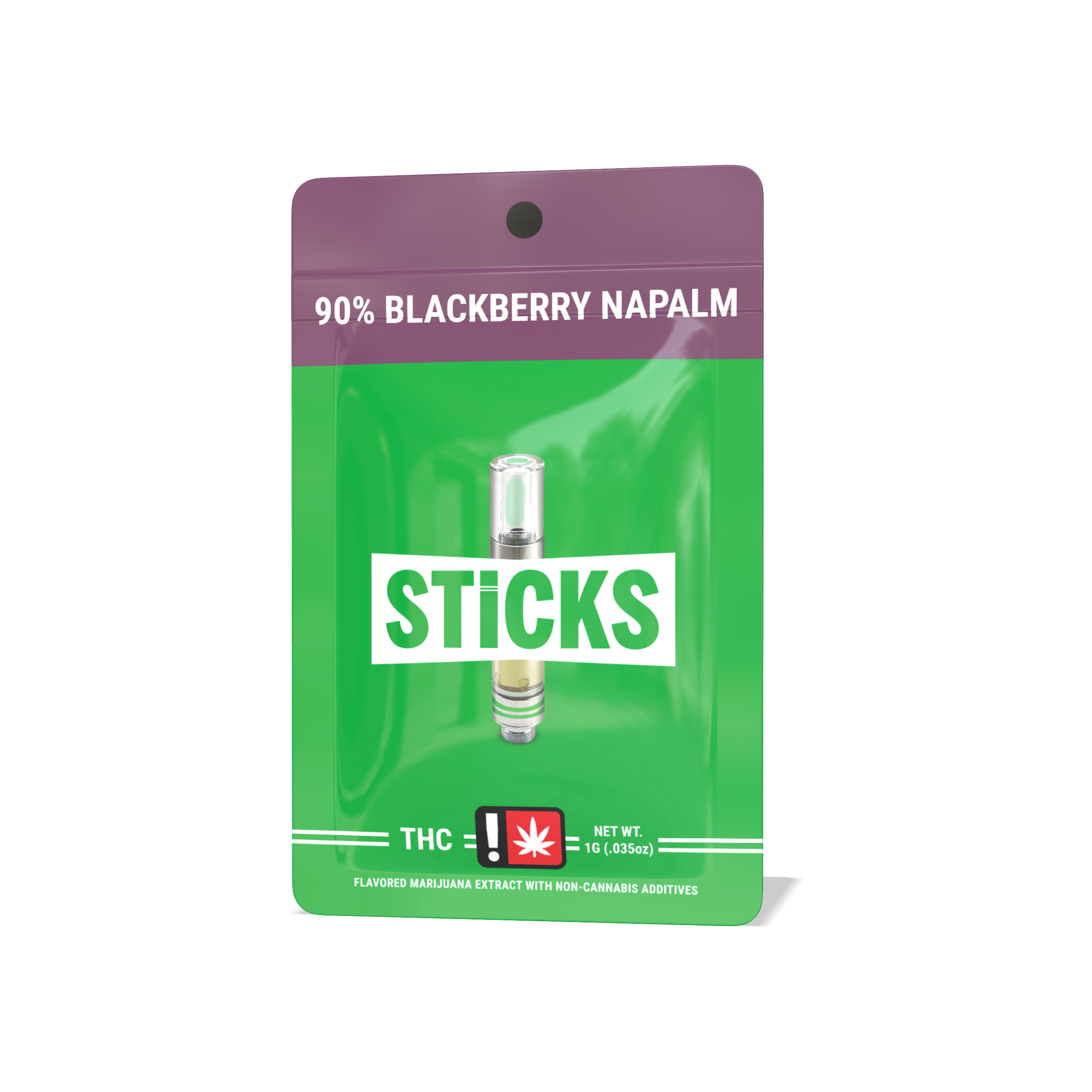 Photograph of product: STICKS | DISTILLATE | BLACKBERRY NAPALM