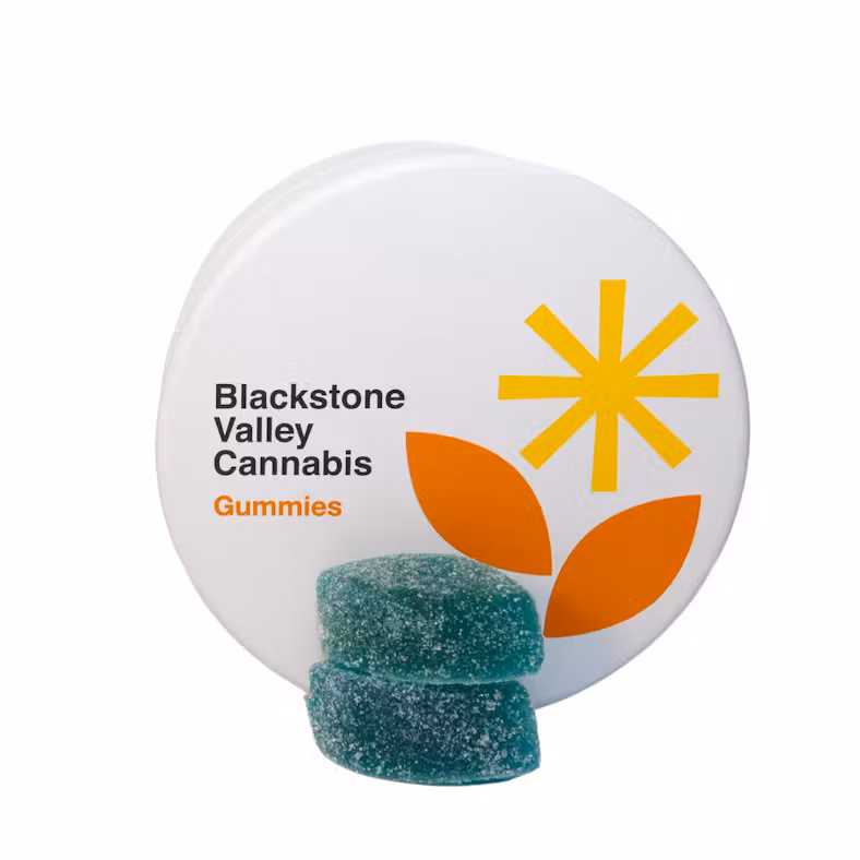 Photograph of product: Live Rosin Gummies 100mg 20 Pack - Blueberry