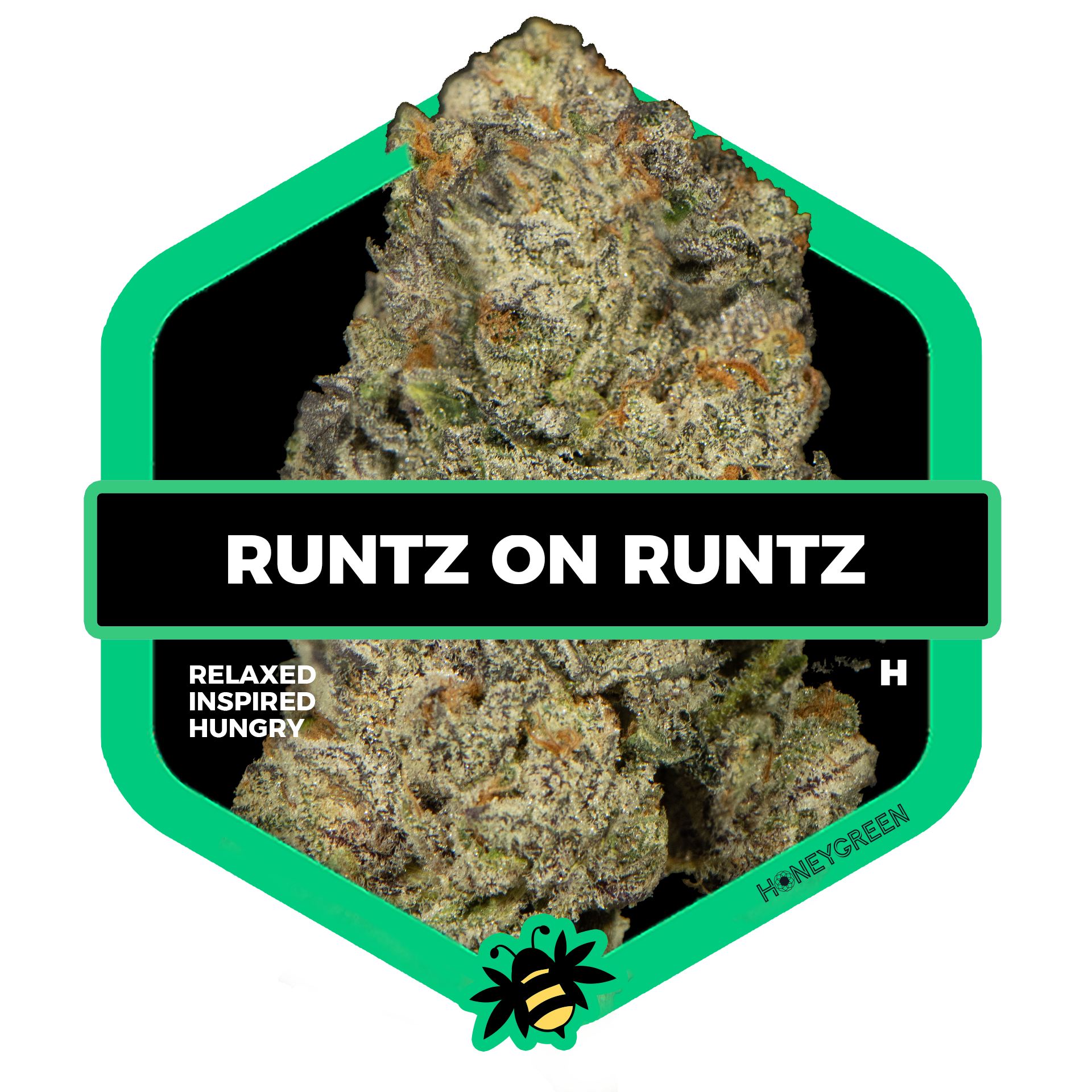 Photograph of product: Zkittlez Pie | 3.5g | Honey Green