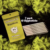 Photograph of product: Giggle Stick | Cookies & Cream | 1g - 7pk (7g) Prerolls | REC