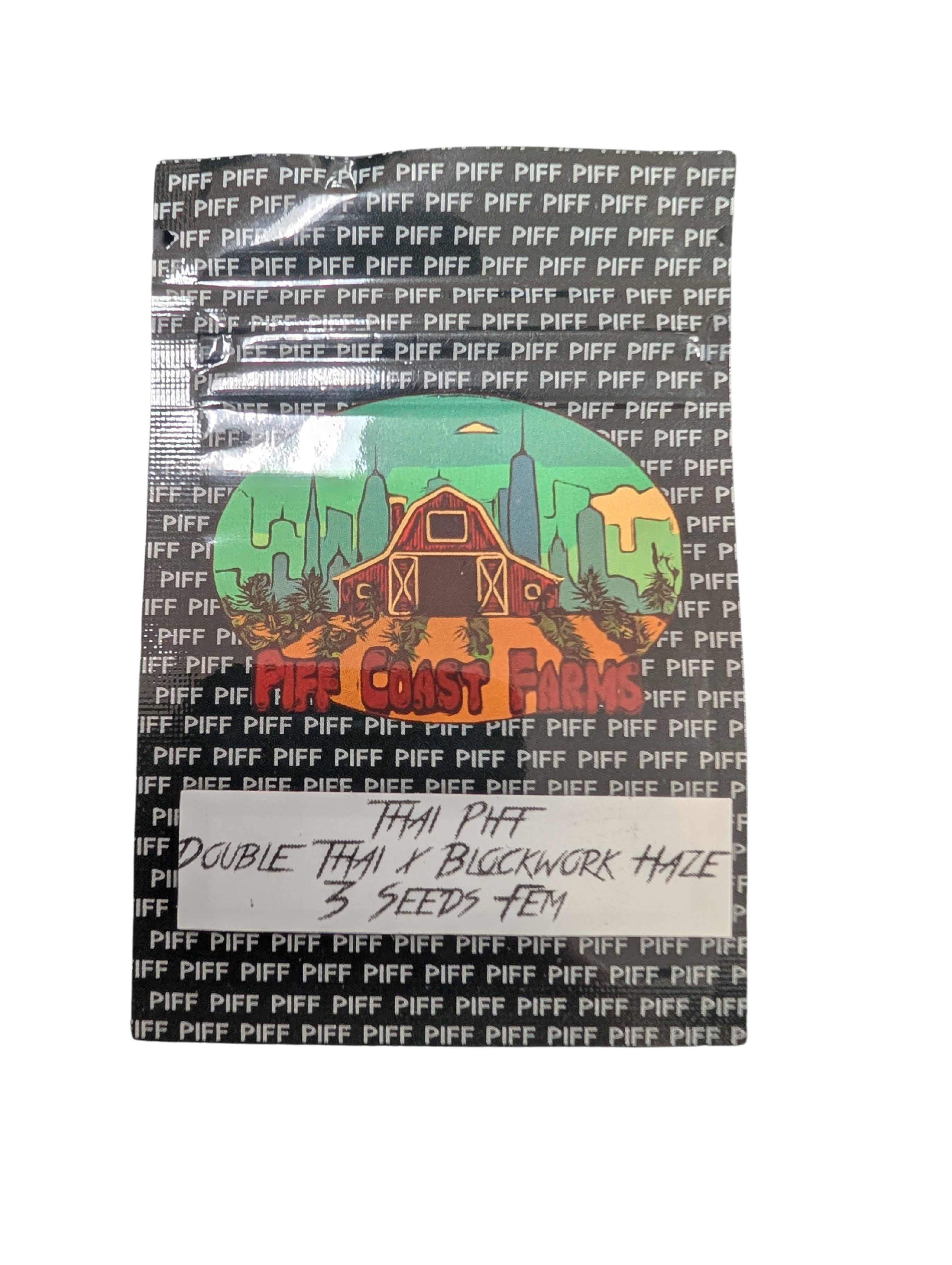 Photograph of product: Piff Coast | Thai Piff | Feminized Seeds | 3pk