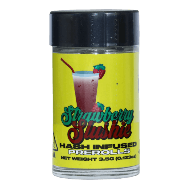 Photograph of Product: Strawberry Slushie 7pk Infused Pre-Rolls 3.5g - 