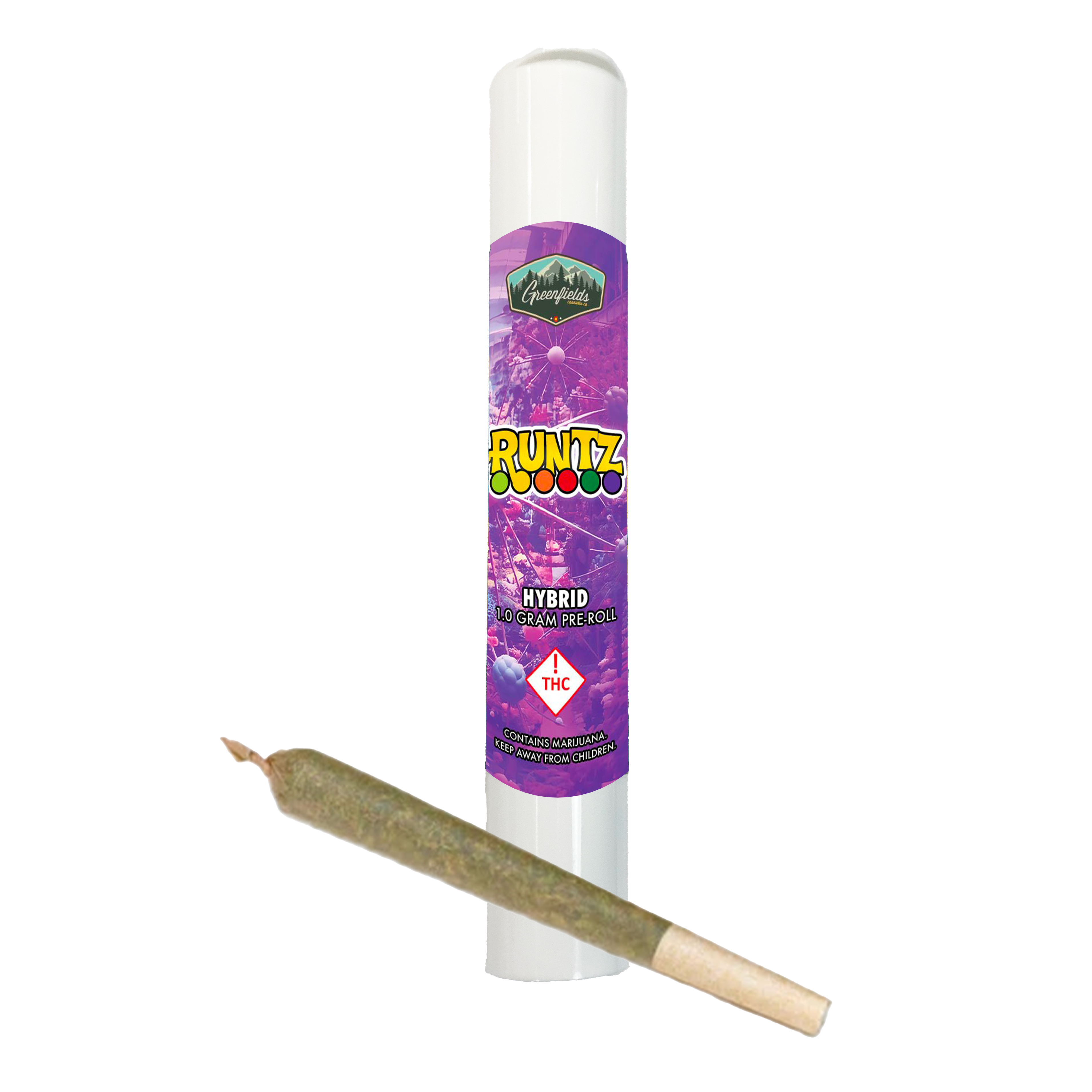 Photograph of product: Runtz Pre-Roll by Greenfields
