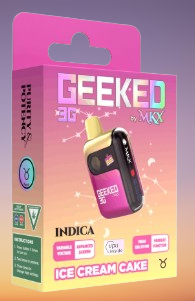 Photograph of product: Geeked Disposable   Ice Cream Cake