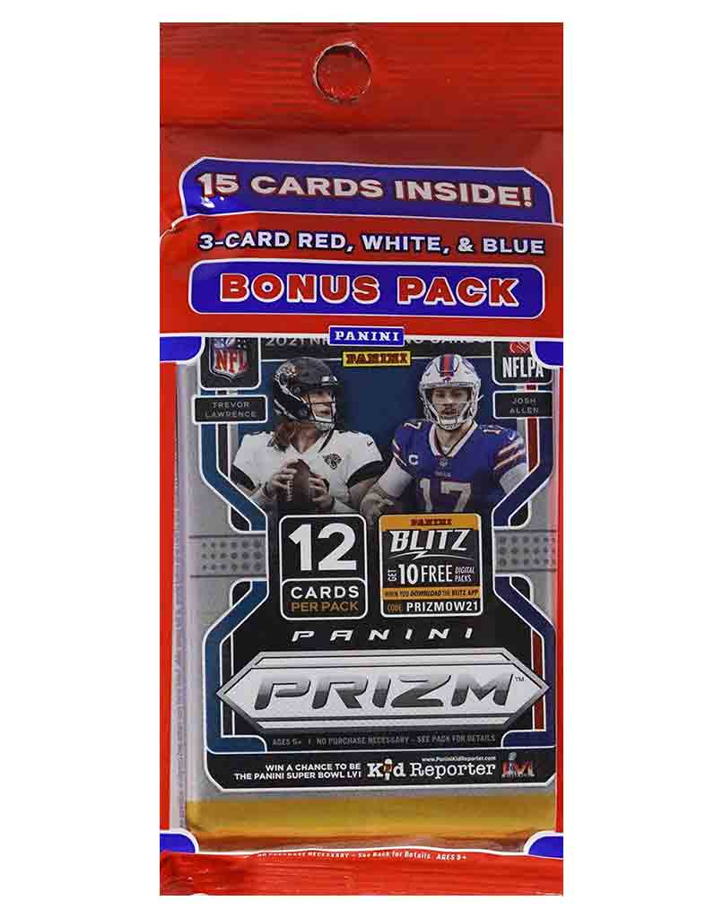 Photograph of product: Trading Cards | NFL | Cello | NFL 2021 Prizm