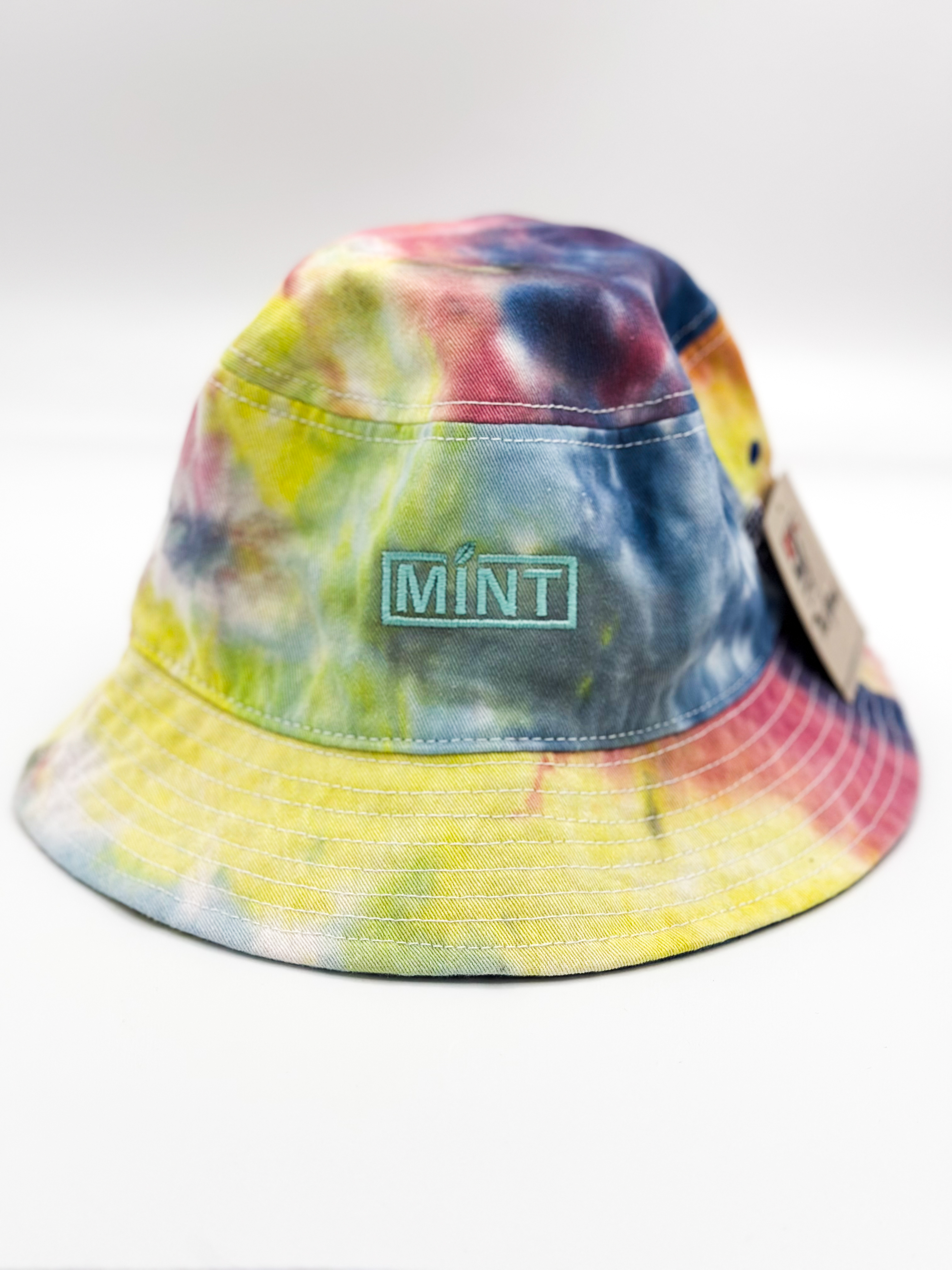 Photograph of product: Rainbow Bucket Hat - Mint Oui'd Co.