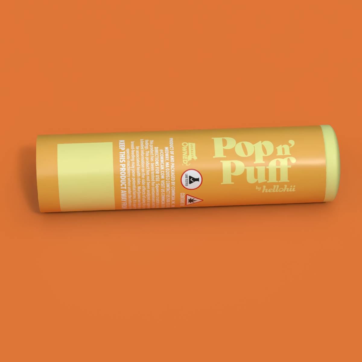 Photograph of product: Sweet Afghan Peach Pop' N Puff Pre-Roll