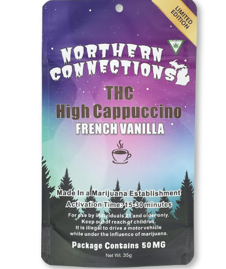 Photograph of product: Northern Connections - 50mg Cappuccino Mix - French Vanilla