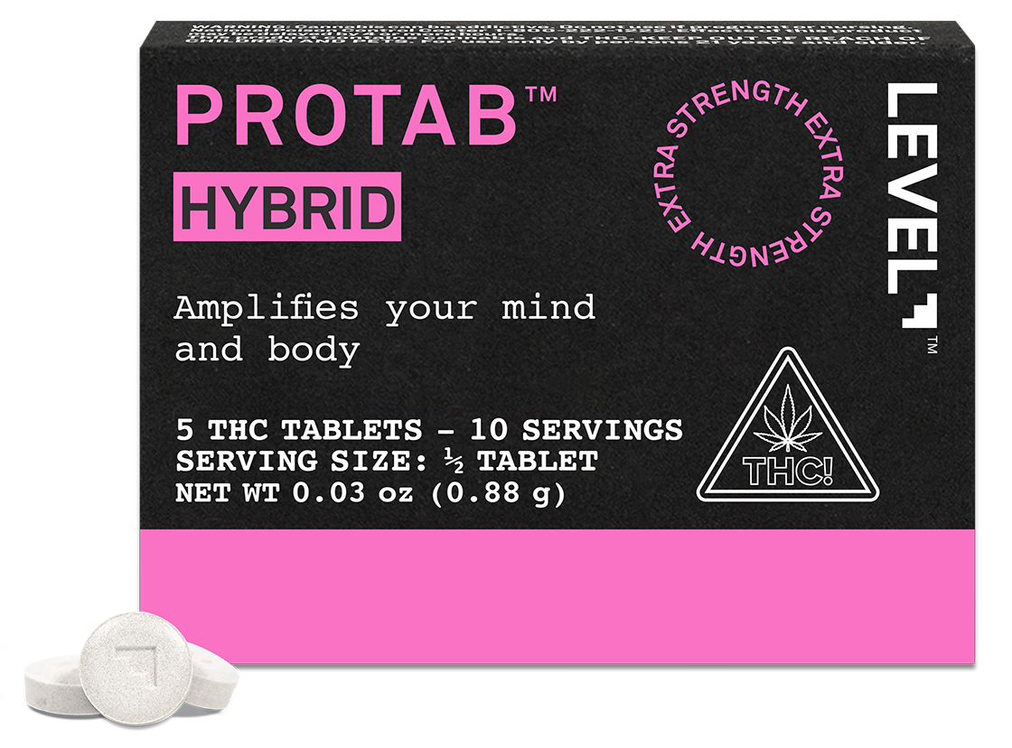 Photograph of product: Level | Protab | Tablet | Hybrid | 20mg | 5 Pack | 100mg