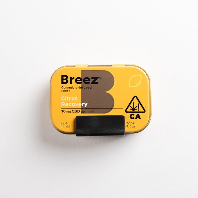 Photograph of product: Citrus Recovery | CBD | 200mg Tin