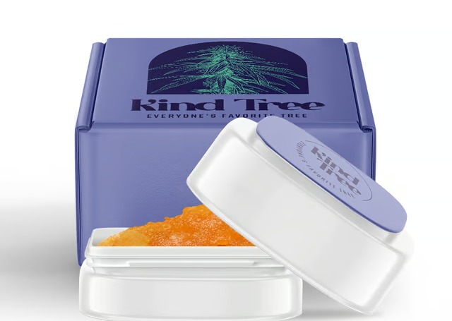 Photograph of product: Kind Tree - Concentrates - Live Resin Sugar - Platinum Peaches (I)