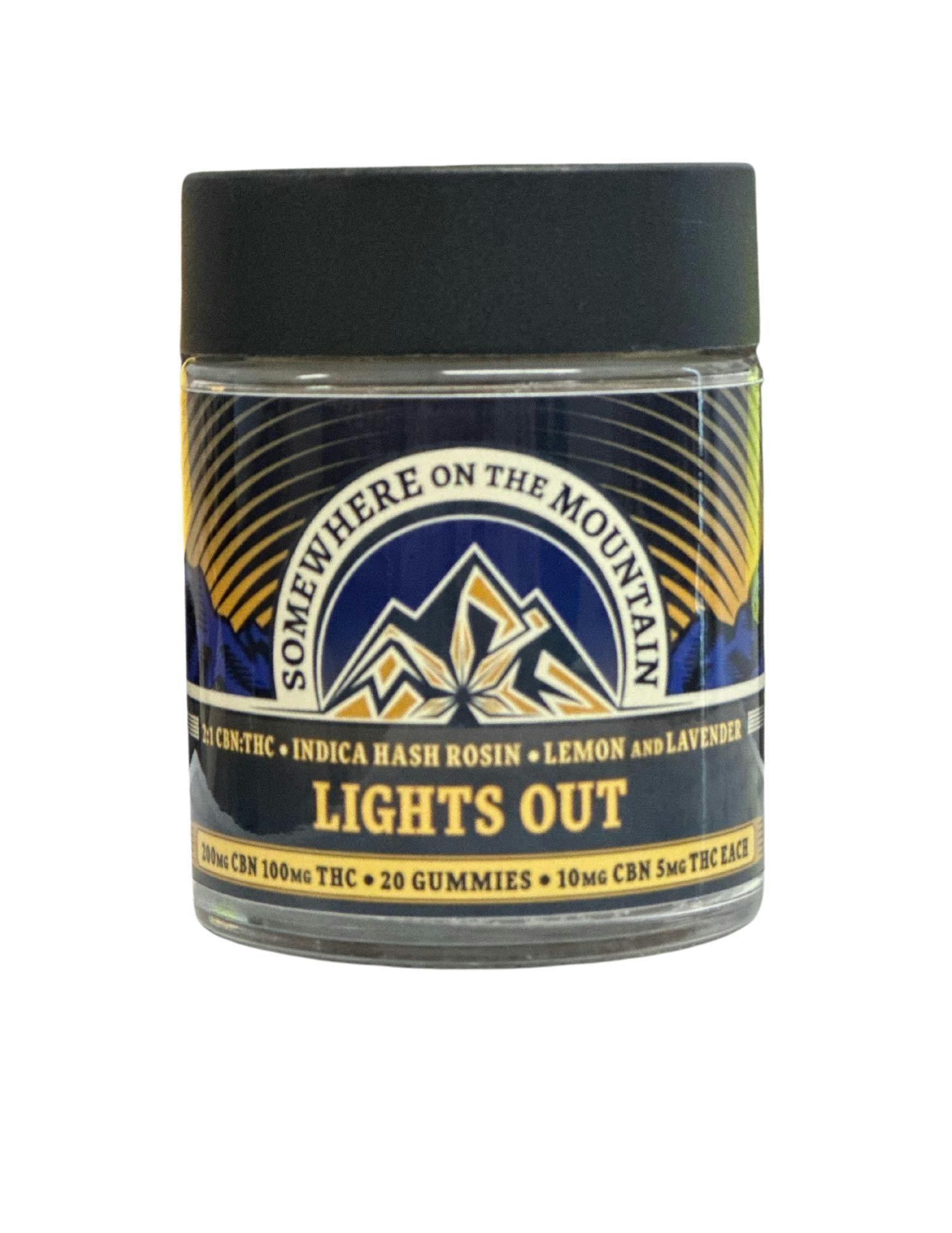 Photograph of product: Lemon Lavender "Lights Out" | 100mg Gummies (5mg/20ct) - 