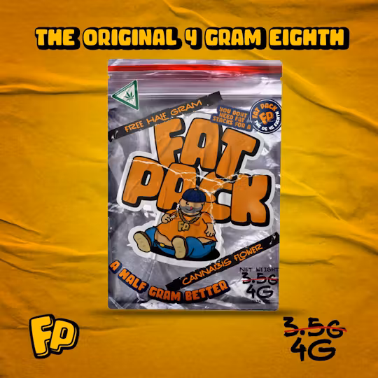 Photograph of product: Fat Pack | 4g Prepackaged Flower | Lemon Cherry x Z Animal #9