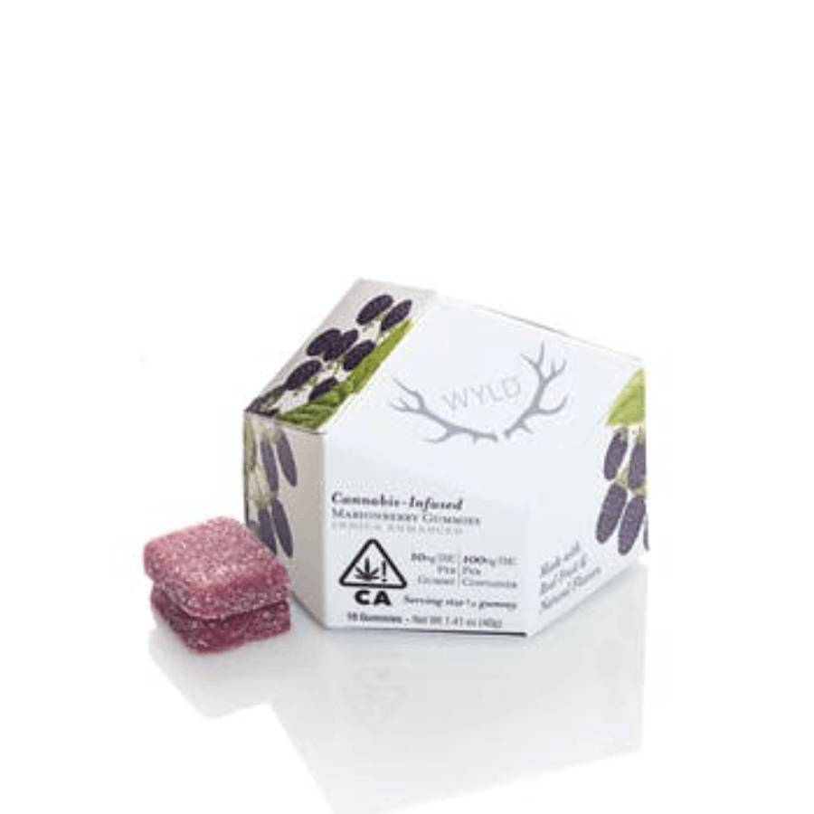 Photograph of product: Wyld Marionberry Gummy (100mg) - REC