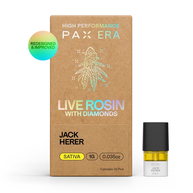 Photograph of product: PAX - Live Rosin Pod - Jack Herer (S)