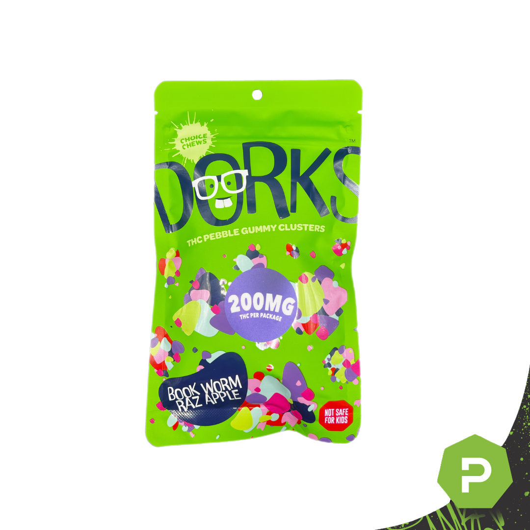 Photograph of product: Choice | 200mg Dorks | Book Worm Apple (Hybrid)