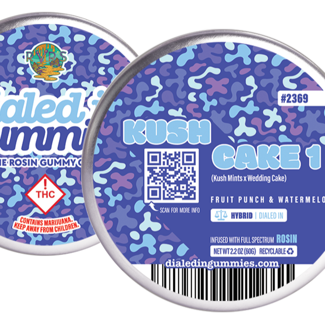 Photograph of product: Rosin Gummies-  Kush Cake 1