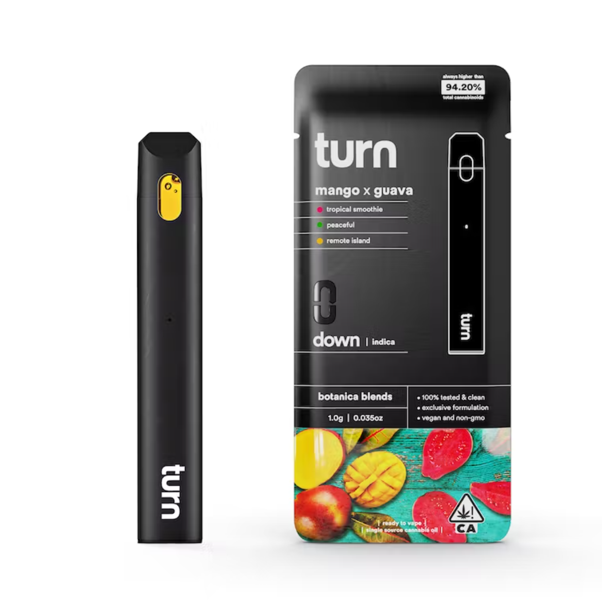 Photograph of product: Turn Down Mango x Guava Oui'd AIO 1g