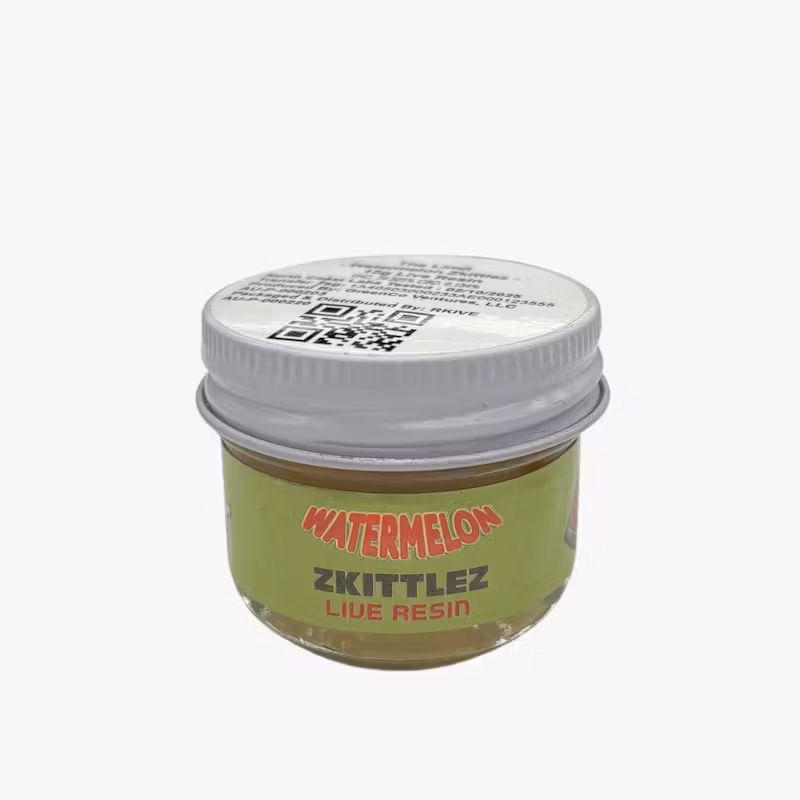 Photograph of product: The Limit - Concentrate Live Resin - (1g) - Oui'd - **WATERMELON ZKITTLEZ** (3/$20)