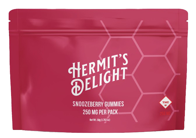Photograph of product: Snooze Berry - Hermit's Delight - 250mg Gummies