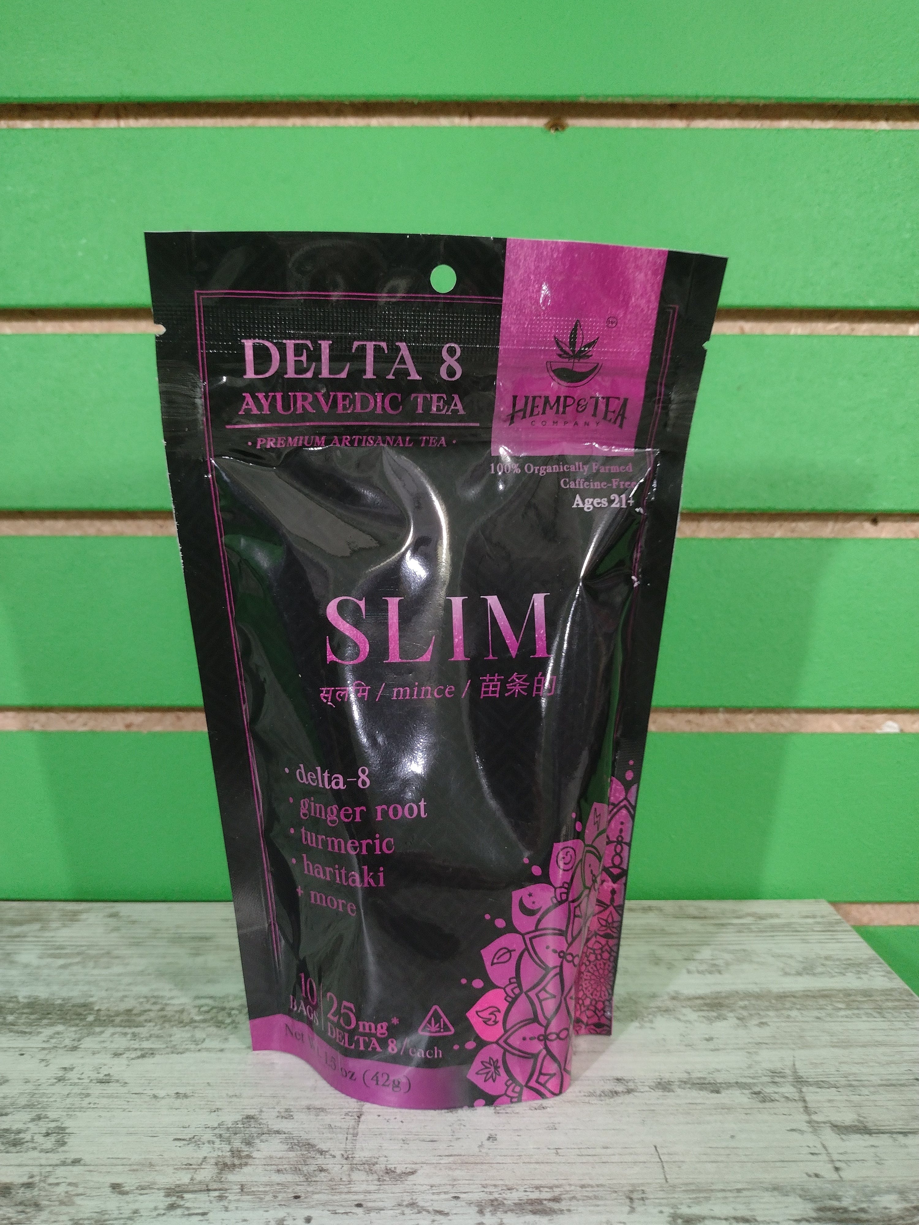 Photograph of product: Ayurvedic Delta 8 Tea - SLIM/Hemp and Tea