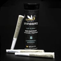 Photograph of product: Wojo Infused Joint - Orange Cake 3pk