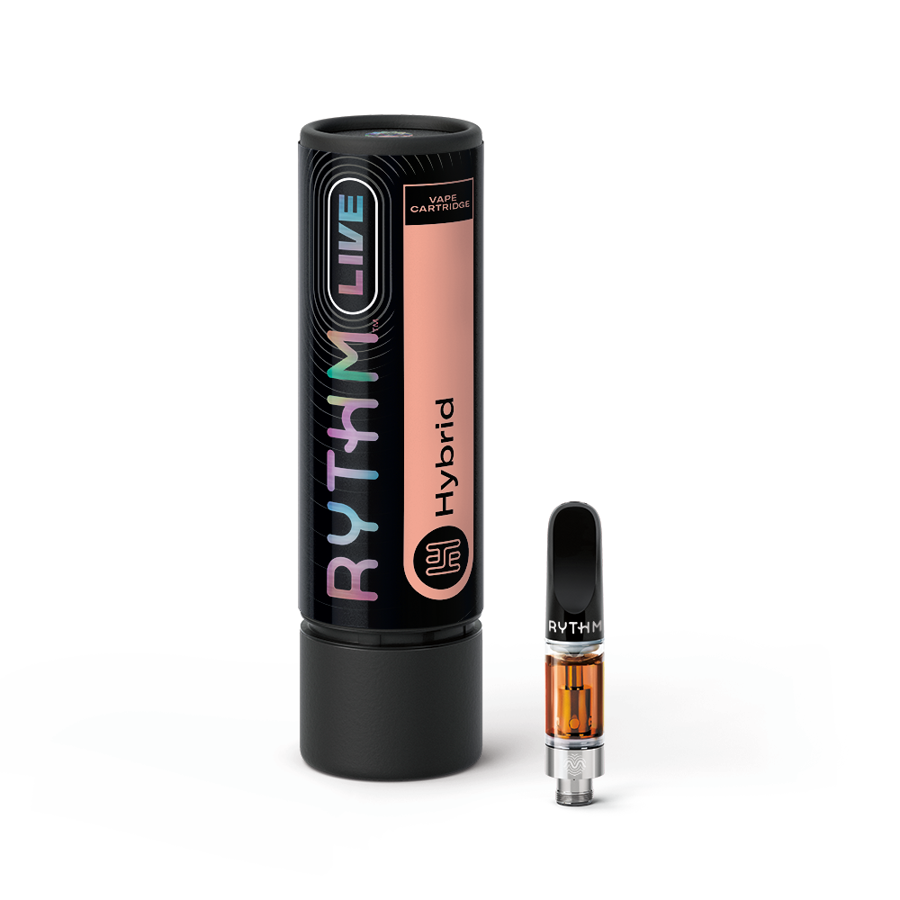Photograph of product: Rythm Distillate Vape Cartridge - White Durban