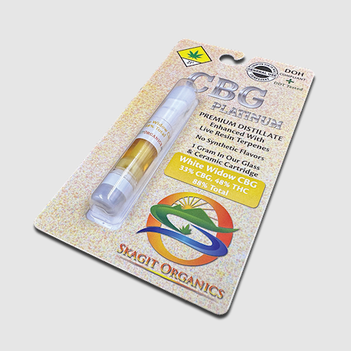 Photograph of product: Skagit Organics - CBG White Widow - Platinum Cartridge