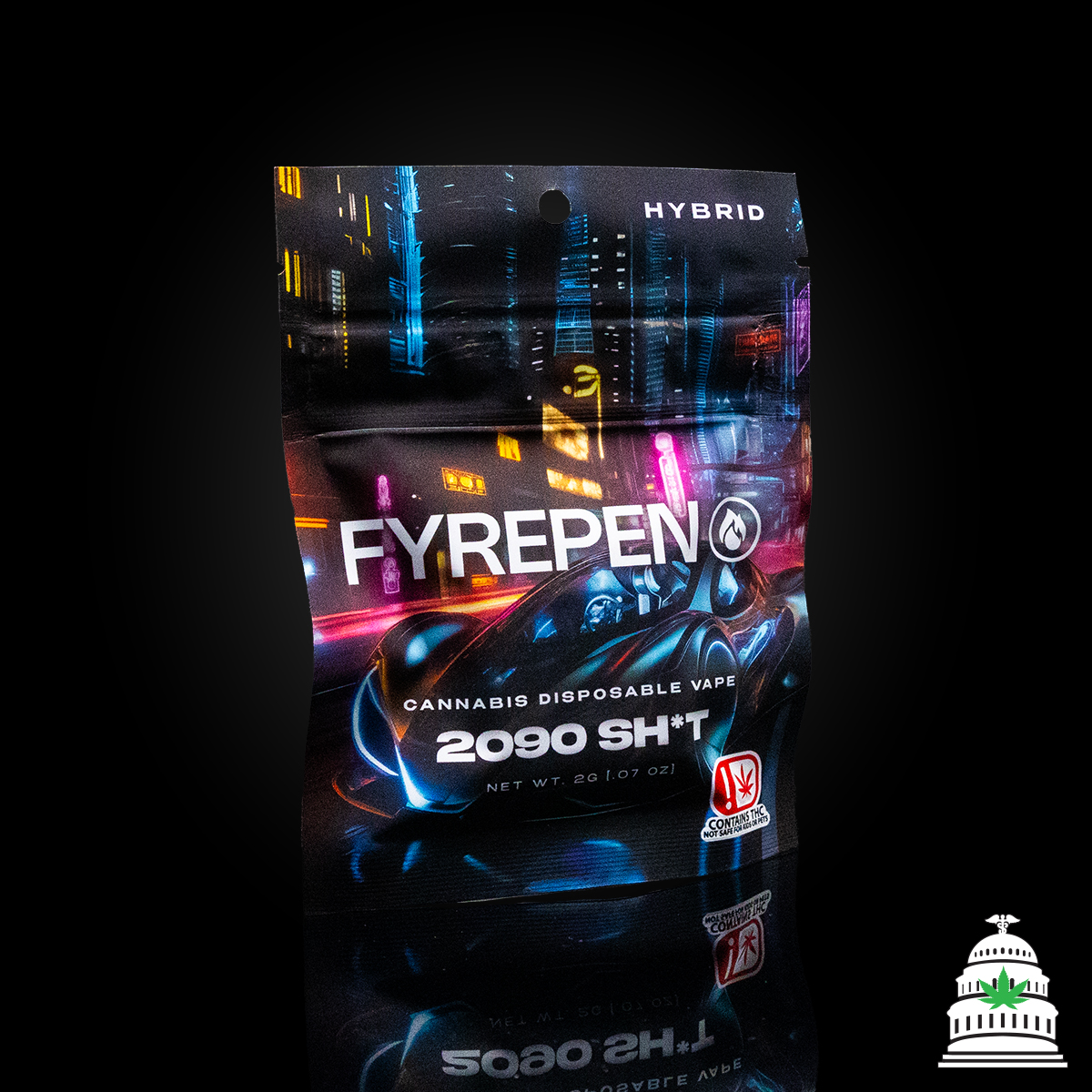 Photograph of product: 2090 Sh*t - Fyrepen Disposable