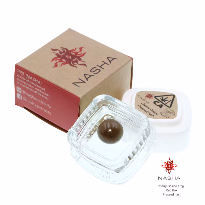 Photograph of product: 1.2G - RED TEMPLE BALL - HUMBOLDT RESERVE OG