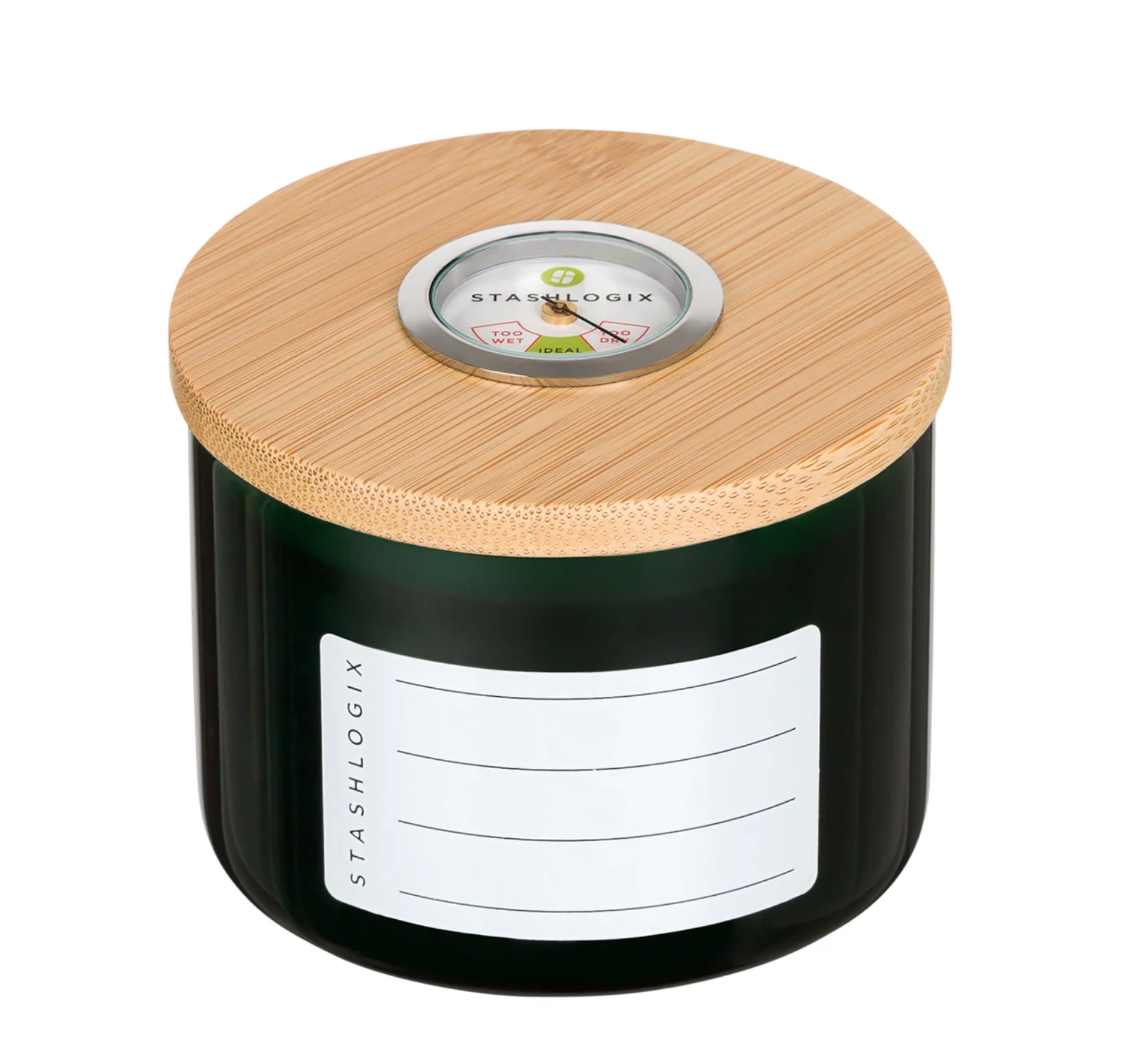 Photograph of product: Stashlogix | SmartJar | Medium | Green