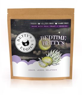 Photograph of product: Betty's Eddies Bedtime Lemon Agave Fruit Chews 5mg 10pc