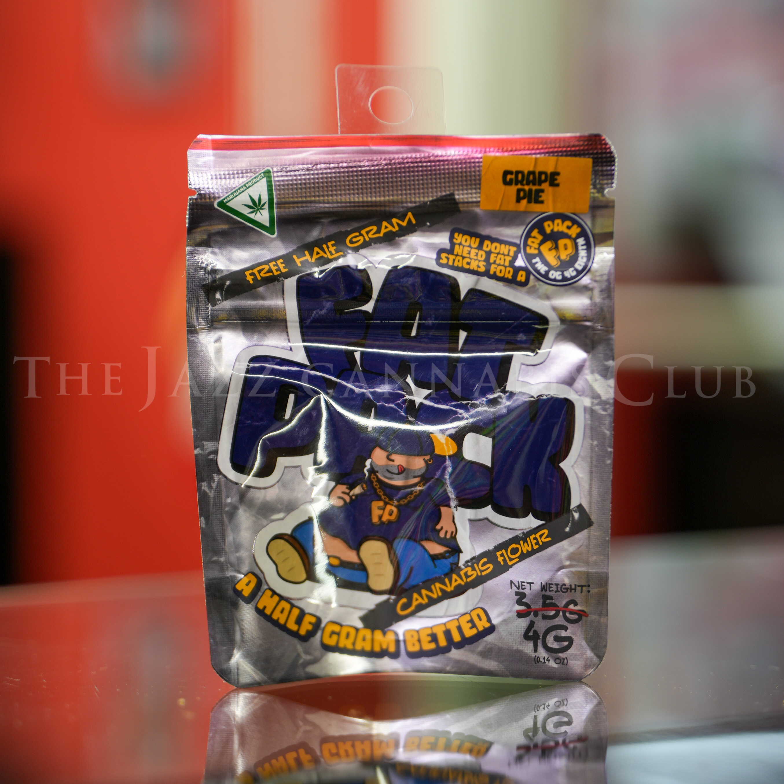 Photograph of product: Fat Pack - Grape Pie Pre Packed - 4g