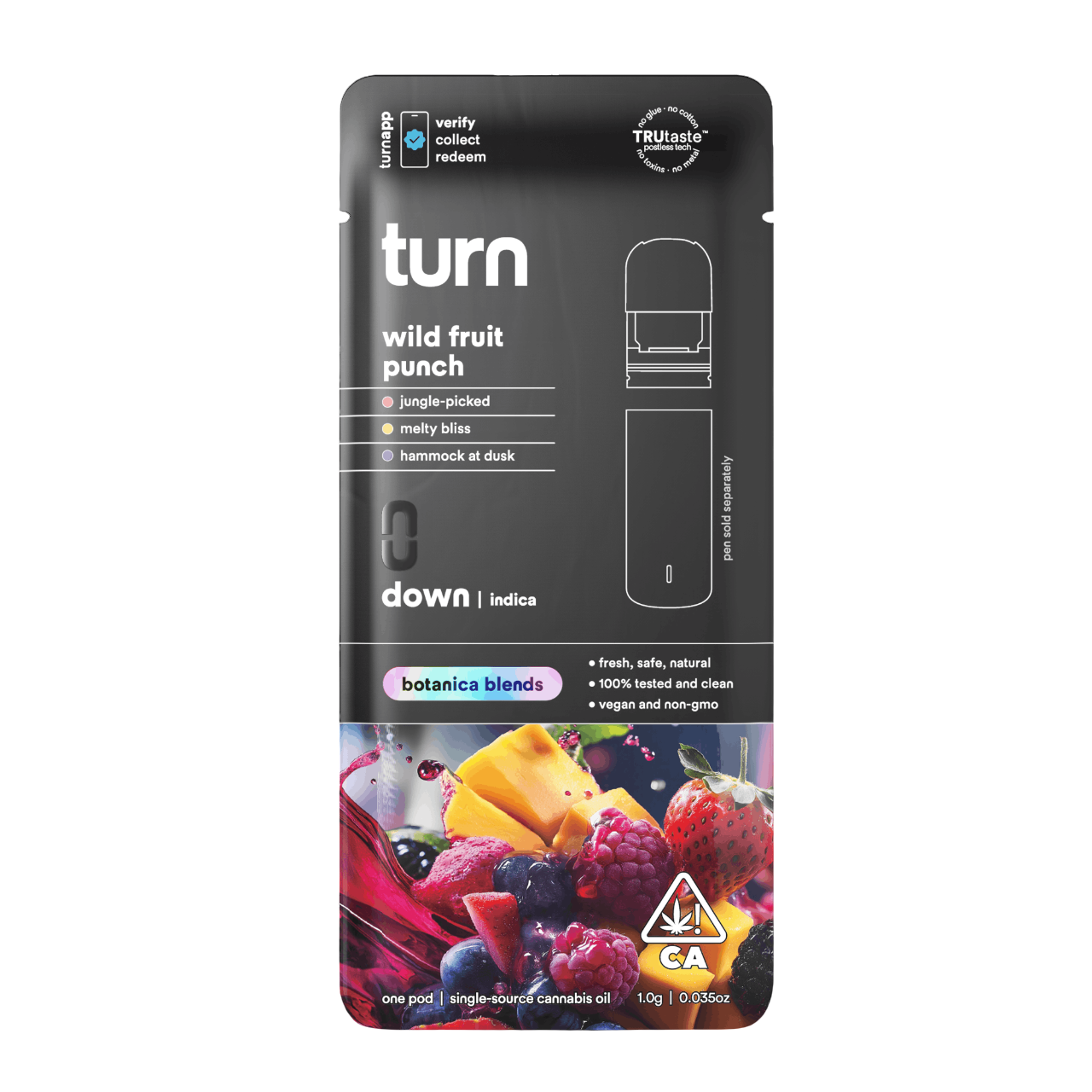 Photograph of product: WILD FRUIT PUNCH 1G POD