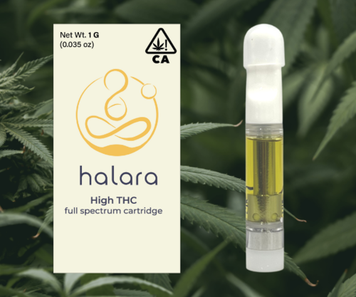 Photograph of Product: Halara Blue Dream High THC Cart