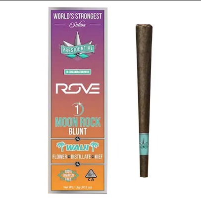 Photograph of product: WAUI 1.5G INFUSED MOONROCK BLUNT