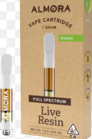 Photograph of Product: [Almora Farm] Live Resin Cartridge - 1g - Wedding Cake (H)