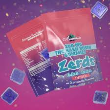 Photograph of product: AMNESIA | au chocolat ROSIN GUMMIES | 200MG | BLUE RAZZ