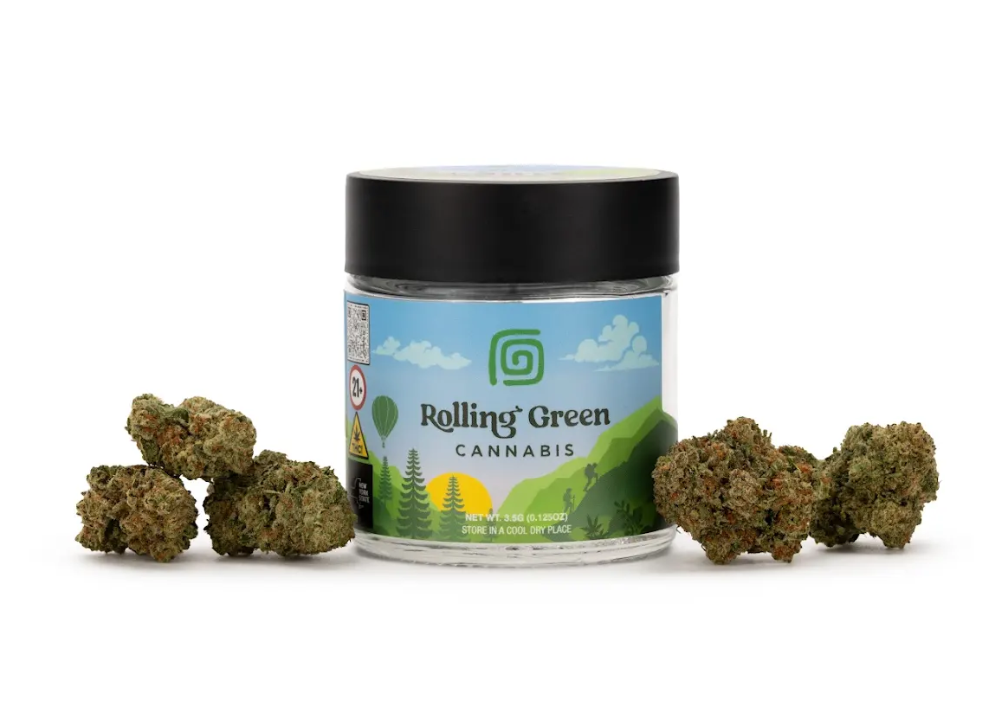 Photograph of product: Rolling Green | Black Grape - 3.5g