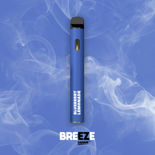 Photograph of product: BREEZE BLUEBERRY LEMONADE DISPOSABLE 1G