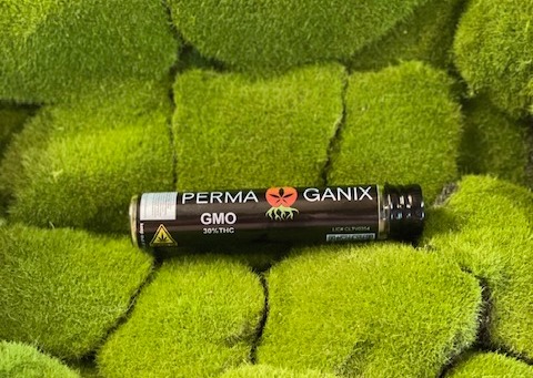 Photograph of product: Pre Roll Single | GMO | Perma Ganix