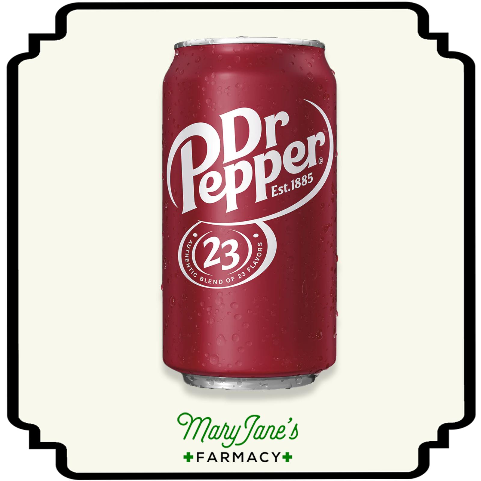 Photograph of product: Non-Oui'd Drinks | Dr. Pepper | 12oz