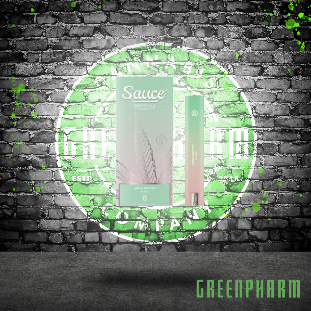 Photograph of product: Sauce Essentials Apple Fritter Disposable Vape