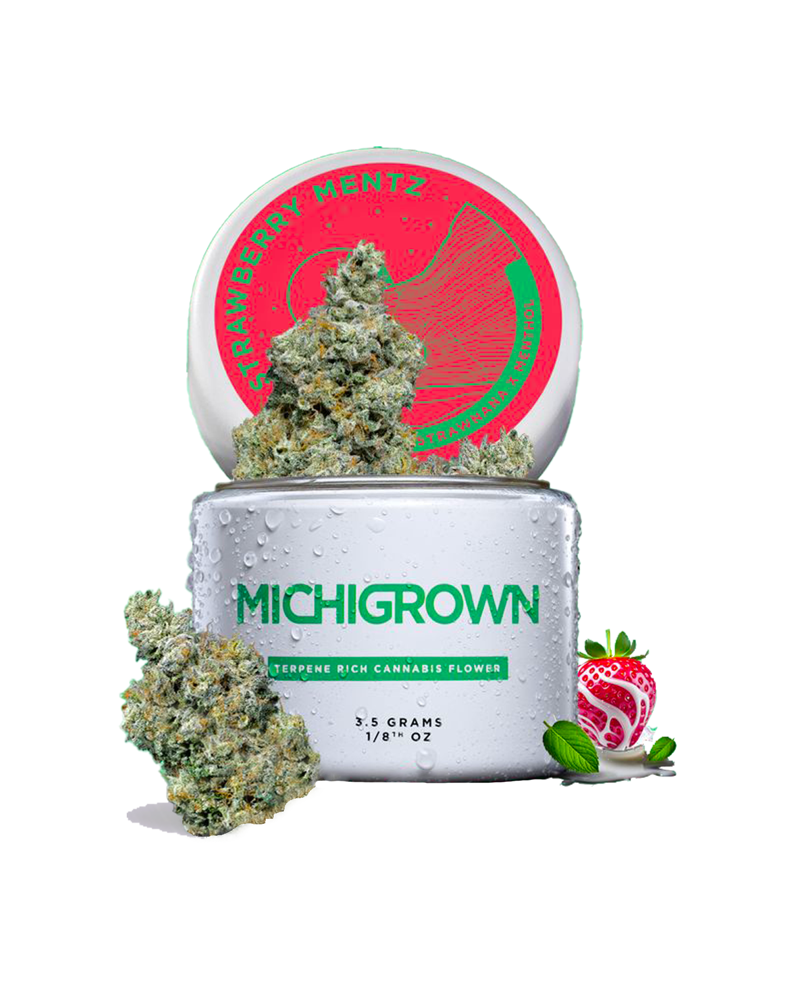 Photograph of product: Strawberry Mentz 3.5g