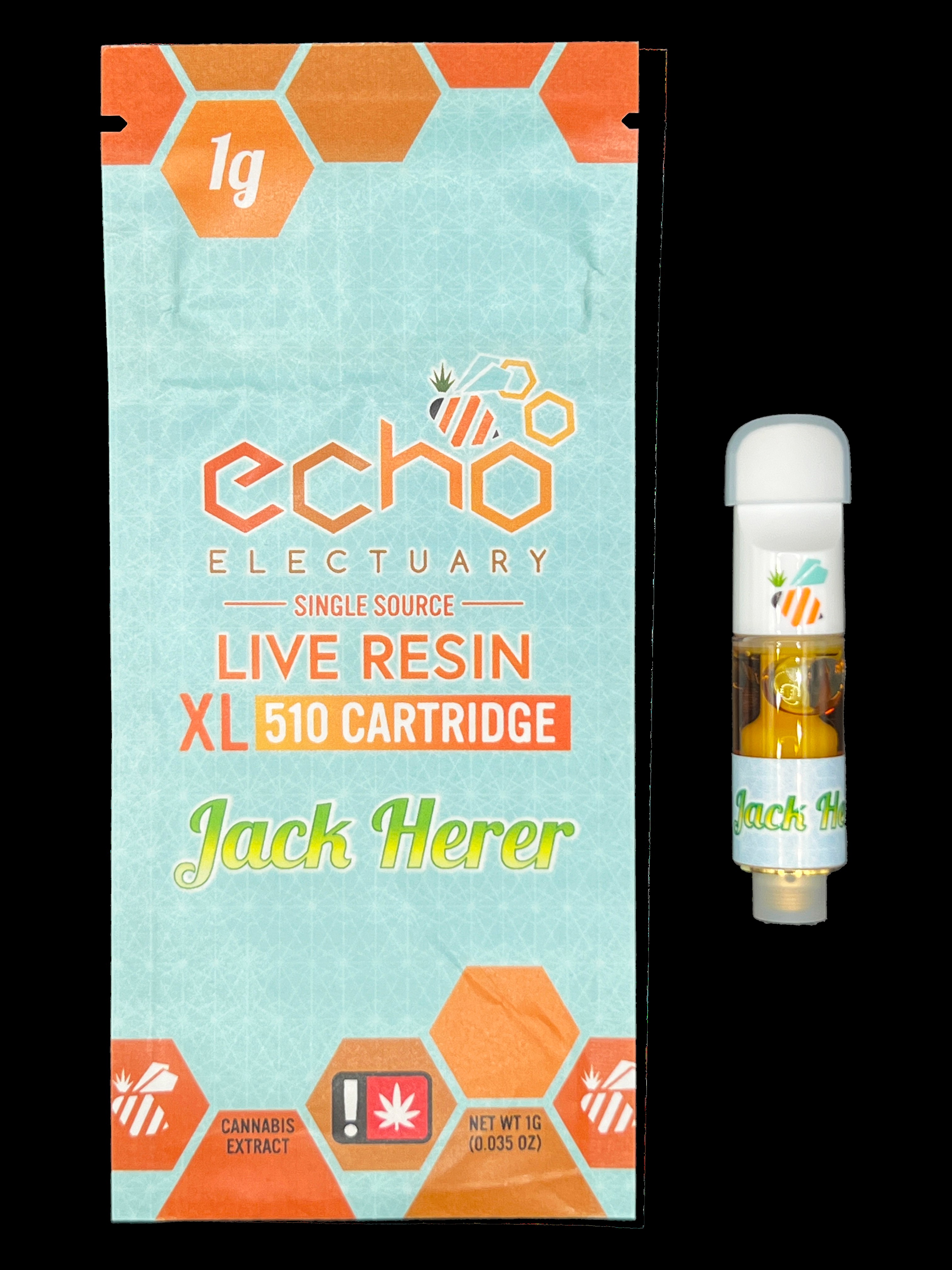 Photograph of product: Jack Herer Live Nectar Cart. (Echo)