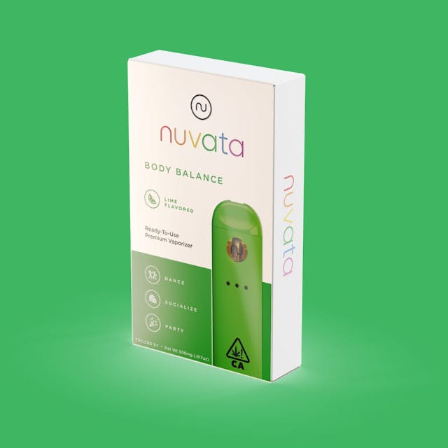 Photograph of Product: Mind Body Balance Lime | .5g AIO