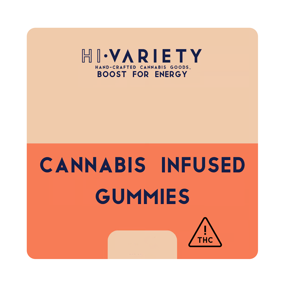 Photograph of product: Boost | Gel Cube | 1:1 TH-oui:CBD | 45mg | 10pk